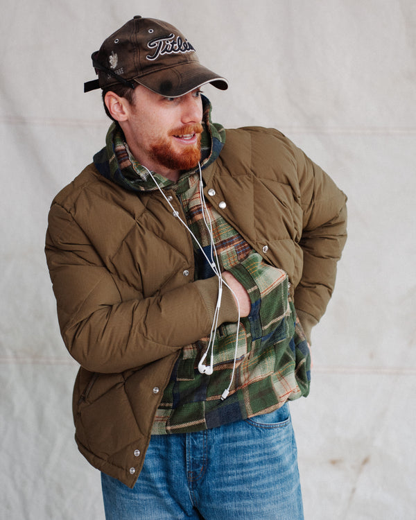 DUBBLE DOWN JACKET - MILITARY GREEN