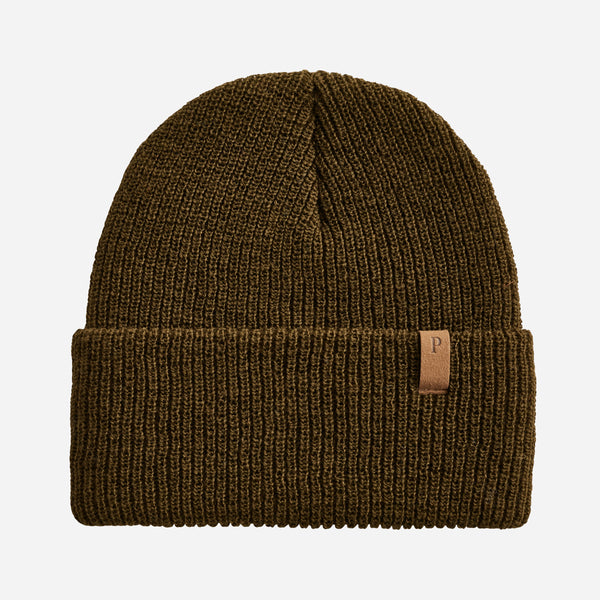 WOOL WATCH CAP - ARMY GREEN