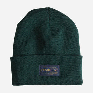 Pendleton - PENDLETON BEANIE - HUNTER GREEN -  - Main Front View