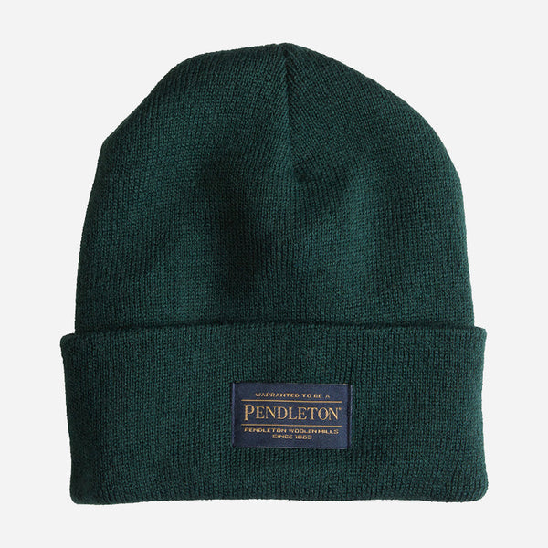 PENDLETON BEANIE - HUNTER GREEN