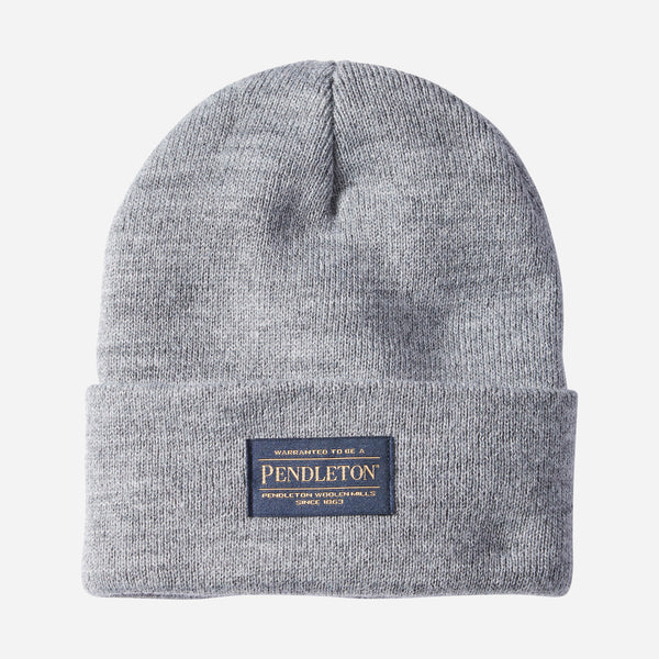 PENDLETON BEANIE - LIGHT GREY