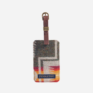 Pendleton - Luggage Tag - Harding Olive -  - Main Front View