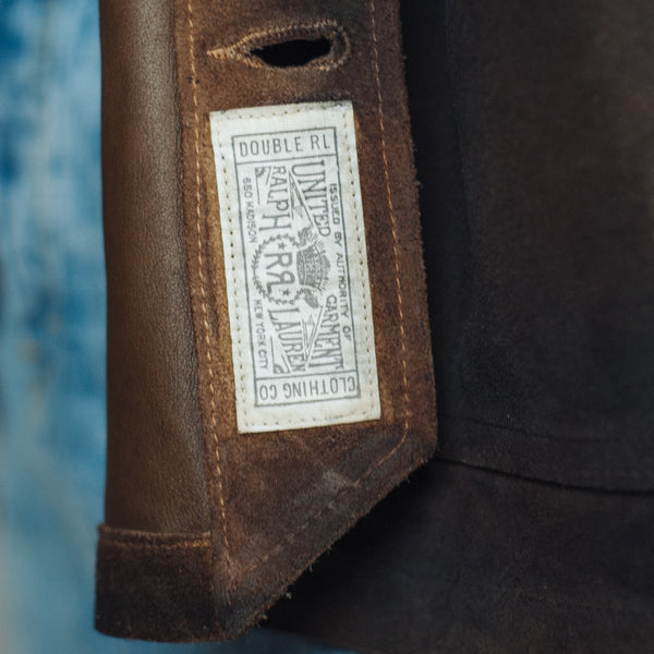 KENMARE SUEDE SHIRT JACKET - VINTAGE BROWN