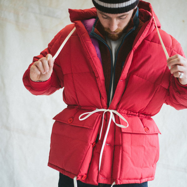 ARCTIC DOWN PARKA JACKET - CANDY CANE