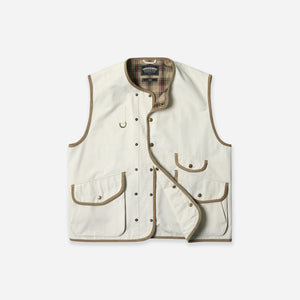 Frizmworks - HERITAGE HUNTING VEST - CREAM -  - Main Front View