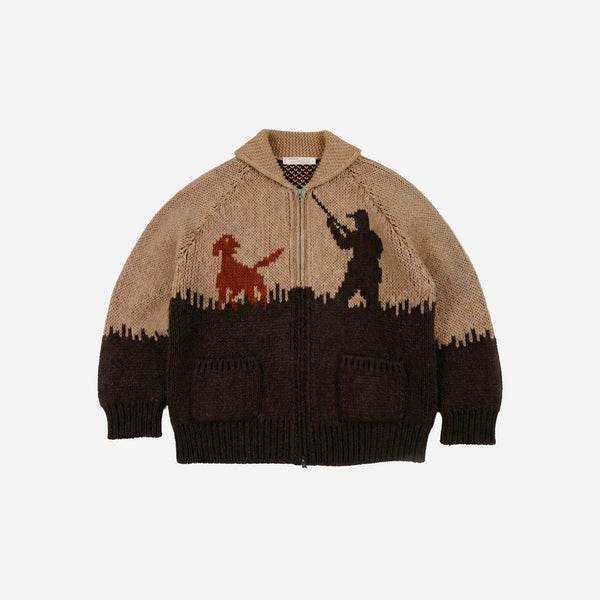 Frizmworks Hunter Heavy Cowichan Jacket - Choco Brown