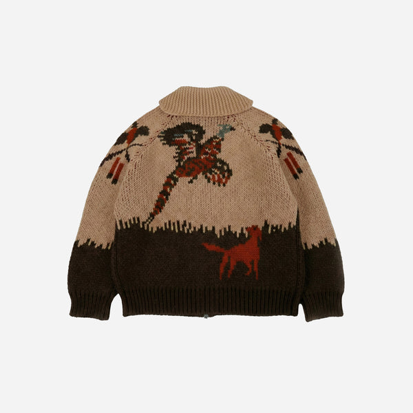 Frizmworks Hunter Heavy Cowichan Jacket - Choco Brown