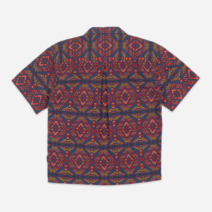 Pendleton - TWO POCKET CAMP SHIRT - THUNDER EARTHQUAKE NAVY -  - Main Front View