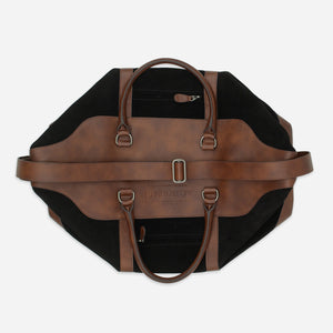 Pendleton - SUEDE WEEKEND BAG - BLACK -  - Alternative View 1