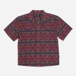 Pendleton - TWO POCKET CAMP SHIRT - THUNDER EARTHQUAKE NAVY -  - Alternative View 1