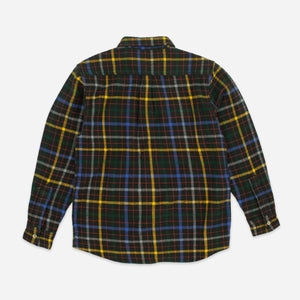 Pendleton - BIG POCKET FLANNEL SHIRT - PEAT/BLUE-YELLOW -  - Alternative View 1