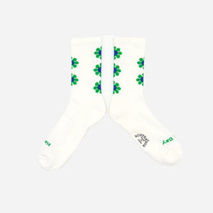 Rostersox - PEACE SOCK - WHITE -  - Main Front View