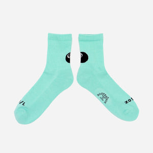 Rostersox - 8 BALL SOCK - BLUE -  - Main Front View