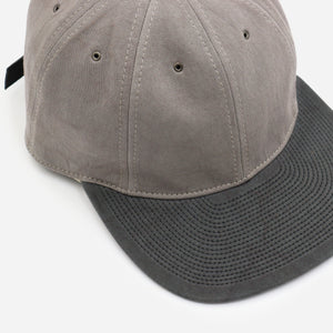 Poten - COTTON WASHER CAP - GREY/DARK GREY -  - Alternative View 1