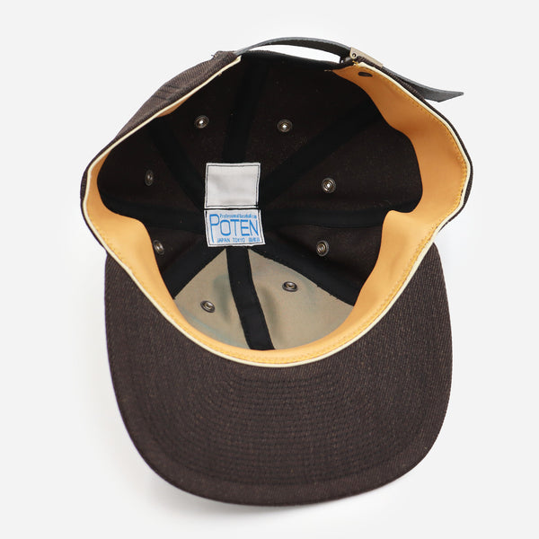 VINTAGE TWILL CAP - BROWN