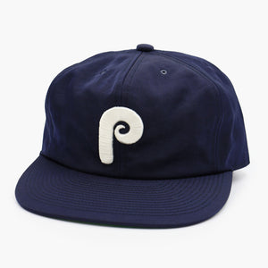 Poten - VINTAGE NYLON CAP - NAVY -  - Main Front View