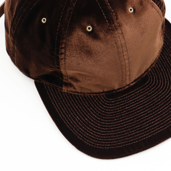 VELVET CAP - BROWN