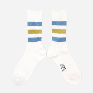 Rostersox - 84 BOSTON SOCKS - WHITE -  - Main Front View