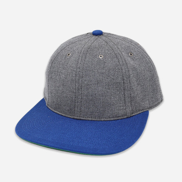 VINTAGE HOPSACK CAP - GREY/BLUE