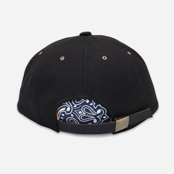 WORK CANVAS/CORD CAP - BLACK