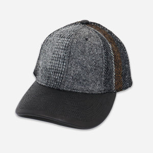 Poten - HARRIS TWEED CAP - MULTI -  - Main Front View