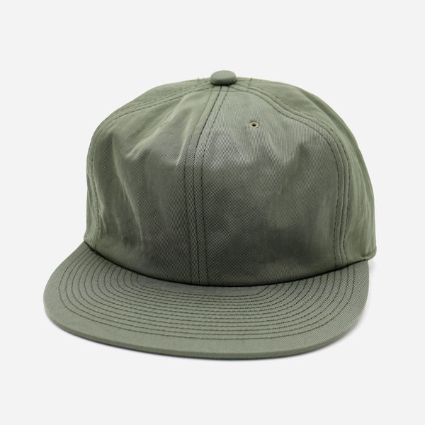 80's VINTAGE NYLON CAP - GREEN