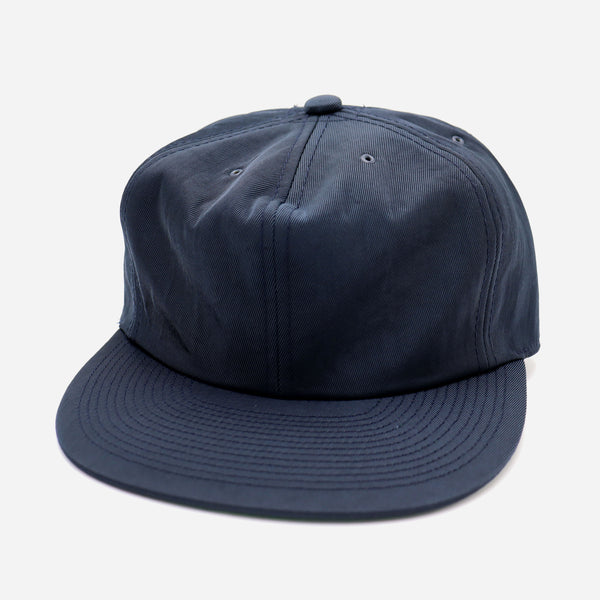 80's VINTAGE NYLON CAP - NAVY