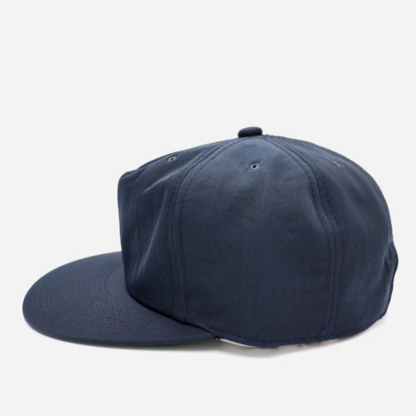 80's VINTAGE NYLON CAP - NAVY