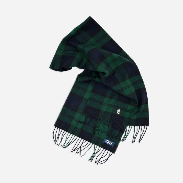 ROSTERBEAR SCARF - BLACK WATCH CHECK