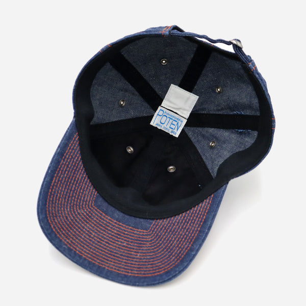 70's DENIM CAP - NAVY
