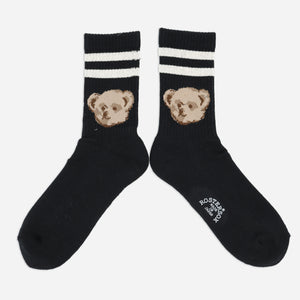 Rostersox - F BEAR SOCKS - BLACK -  - Main Front View