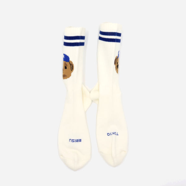 TEAM BEAR SOCKS - WHITE