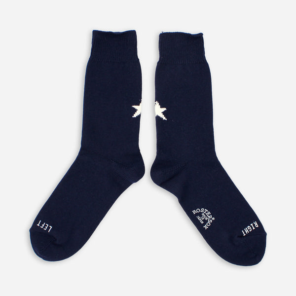 STAR BY X SOCKS - NAVY