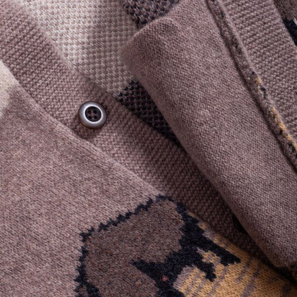 IN THEIR ELEMENT SWEATER - TAN BUFFALO