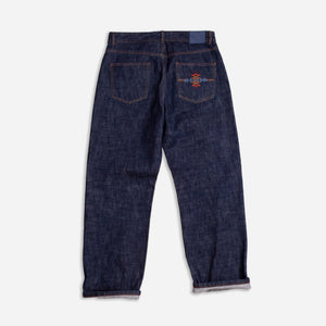 Pendleton - NEEDLEWORK SELVEDGE STRAIGHT CUT DENIM JEANS - INDIGO -  - Alternative View 1