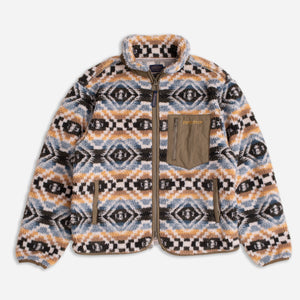 Pendleton EU - FULL ZIP FLEECE JACKET - ABIQUIU SKY -  - Main Front View