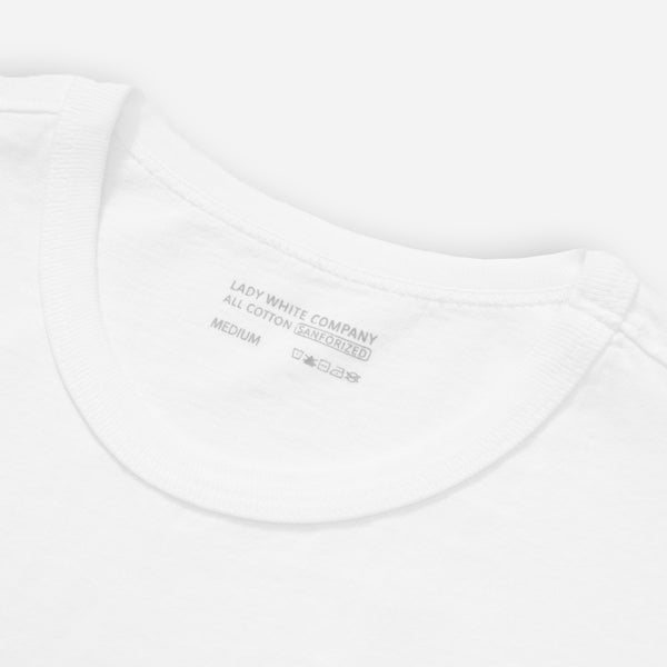 TUBULAR T-SHIRT 2 PACK - WHITE