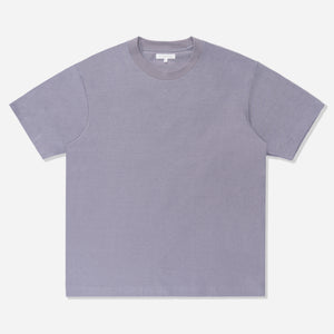 Lady White Co. - JAPANESE NEP JERSEY T-SHIRT - LILAC GREY -  - Main Front View