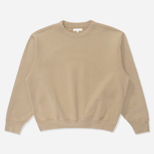 Lady White Co. - LW615 RELAXED SWEATSHIRT - SAND -  - Main Front View