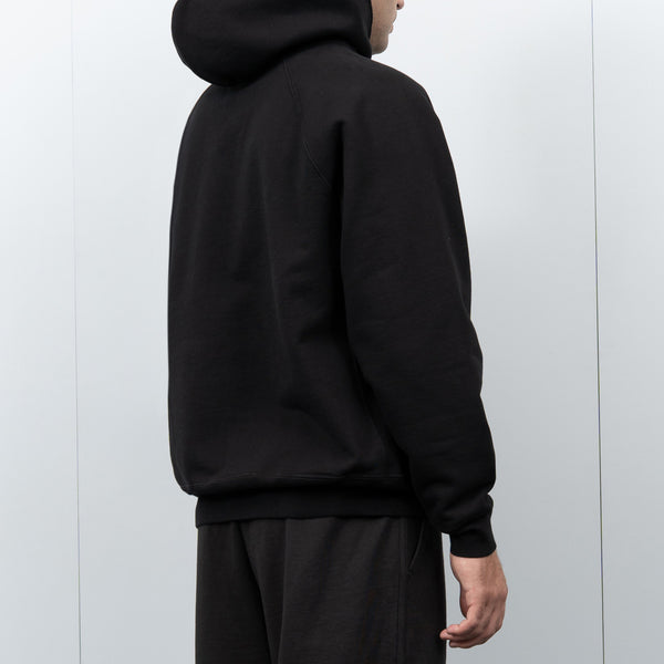 SUPER WEIGHTED HOODIE - BLACK