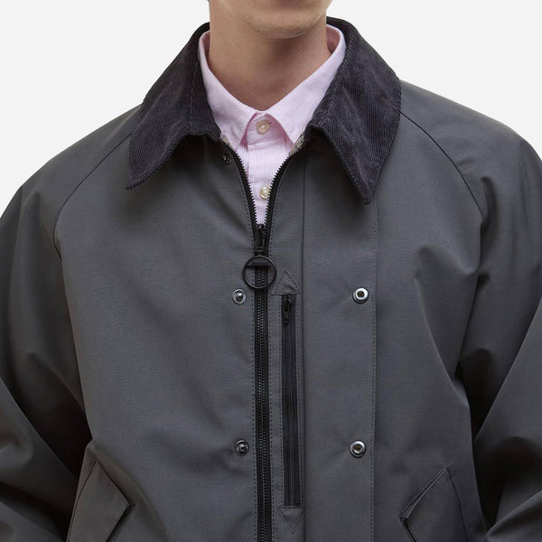 REVERSIBLE TRANSPORTER JACKET - GRAPHITE GREY