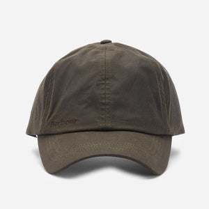 Barbour - WAXED SPORTS CAP - OLIVE -  - Alternative View 1