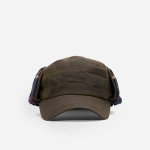 Barbour - Barbour Lonnen Carpenter Cap - Olive -  - Main Front View