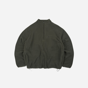 Frizmworks - Frizmworks Mock Neck Fleece Anorak Parka - Dark Green -  - Main Front View