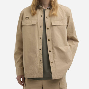 Barbour - SPEY POPLIN OVERSHIRT - BEIGE -  - Alternative View 1