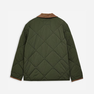 Barbour - LIDDESDALE SHORT QUILTED JACKET - OLIVE -  - Alternative View 1