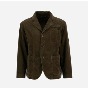 Barbour - ELMBANK CORD BLAZER - OLIVE -  - Main Front View