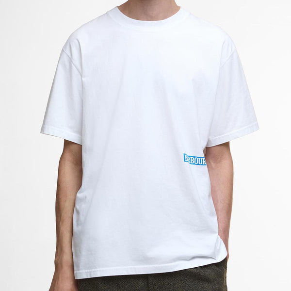 Barbour MR SOLWAY T-SHIRT - WHITE - The Great Divide