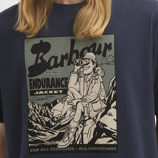 CONDITIONS T-SHIRT - NAVY