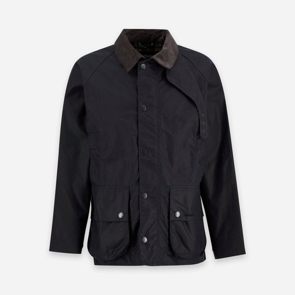 BEAUMONT SPECTATOR WAX JACKET - NAVY